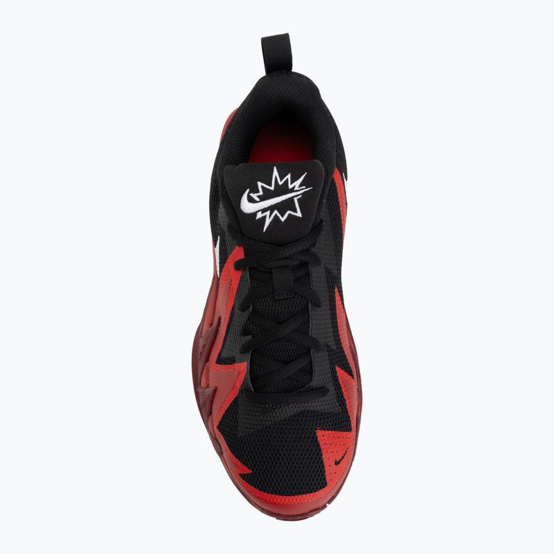 Детски обувки Nike S.T. Dynamite black/university red/gym red/white 5
