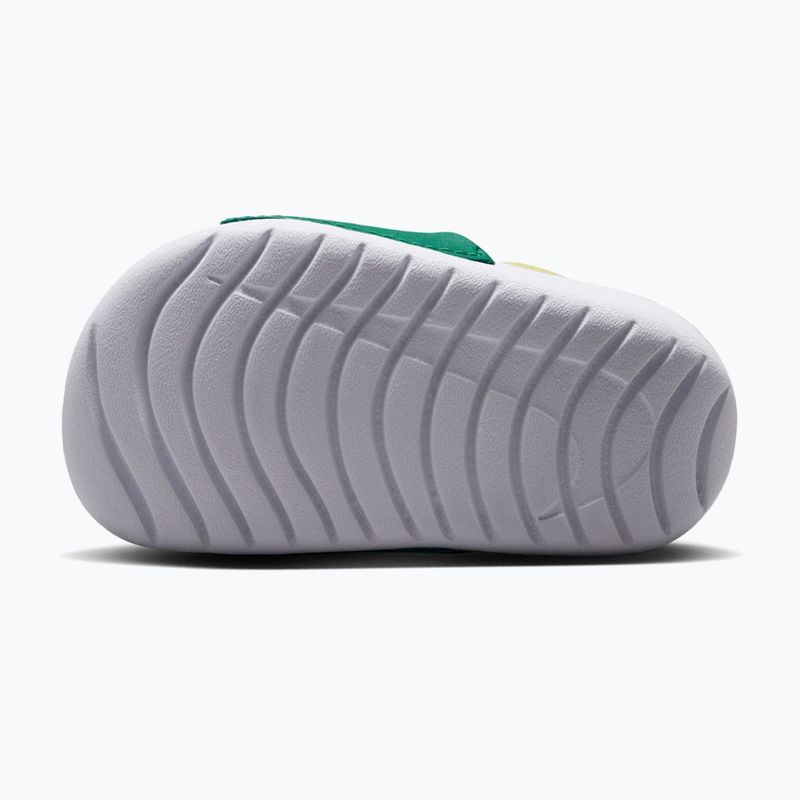 Детски чехли Nike Kawa malachite/sonic yellow 6
