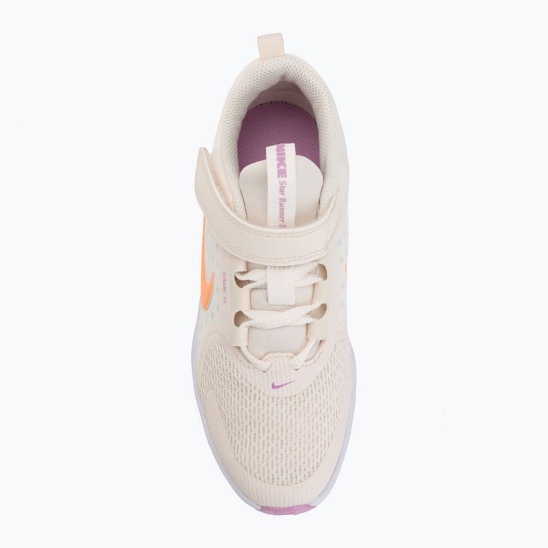 Детски обувки Nike Star Runner 5 chalk/sail/light magenta/orange pulse 5