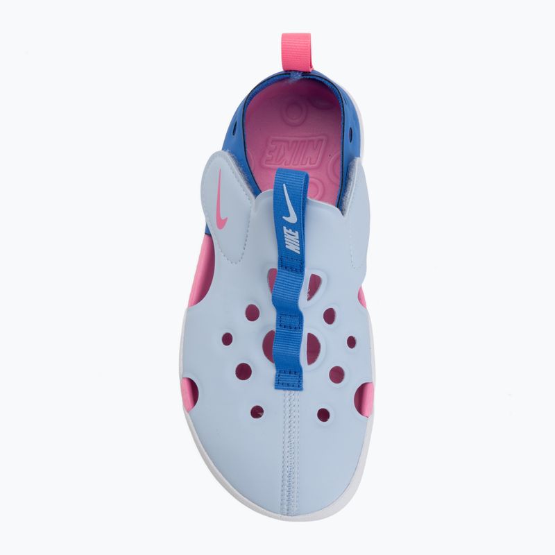 Детски сандали Nike Sunray Protect 4 HF6277 hydrogen blue/blue crystal/pink glow 5
