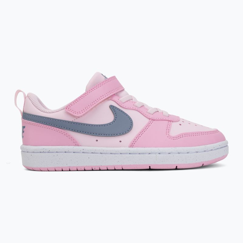 Детски обувки Nike Court Borough Low Recraft pink foam/pink rise/white/ashen slate 2