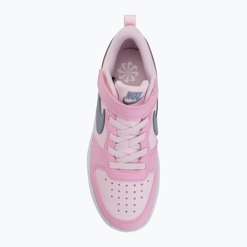 Детски обувки Nike Court Borough Low Recraft pink foam/pink rise/white/ashen slate 5