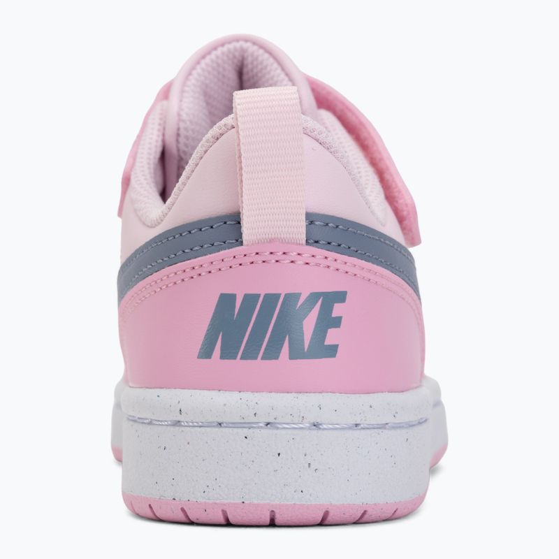 Детски обувки Nike Court Borough Low Recraft pink foam/pink rise/white/ashen slate 6