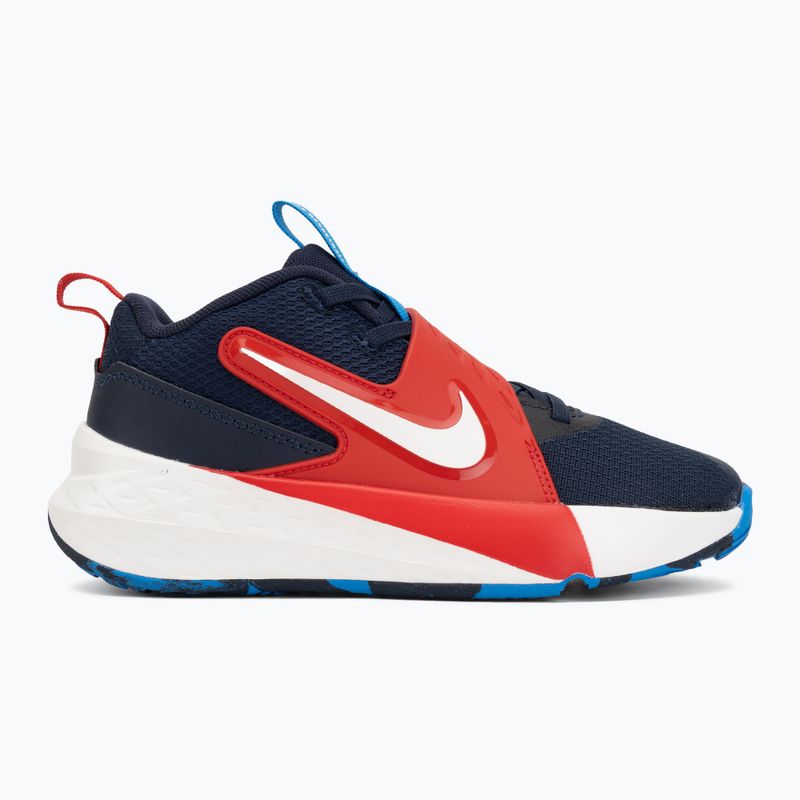 Детски обувки Nike Team Hustle D 12 tm navy/university red/photo blue/sail 2