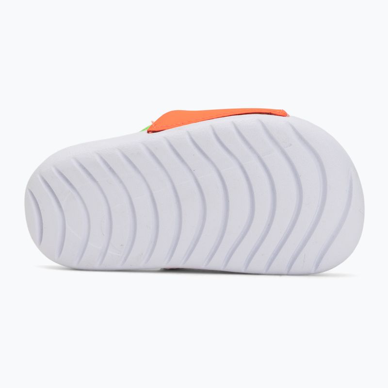 Детски чехли Nike Kawa total orange/green strike 4