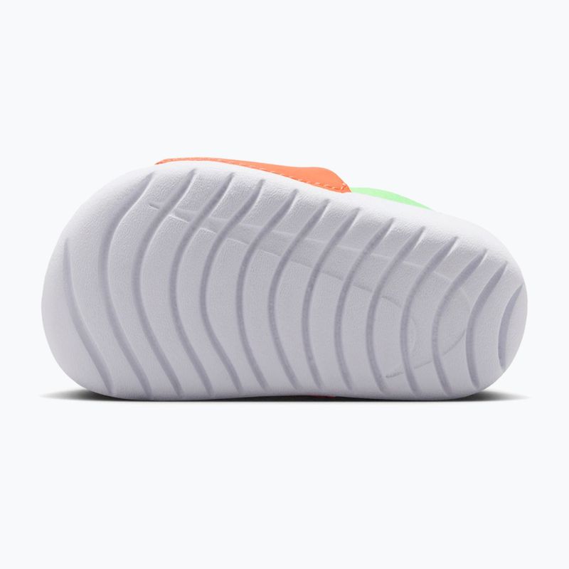 Детски чехли Nike Kawa total orange/green strike 6