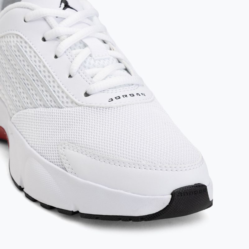 Buty dziecięce Nike Jordan Trunner Flow white/gym red/metallic silver/black 7