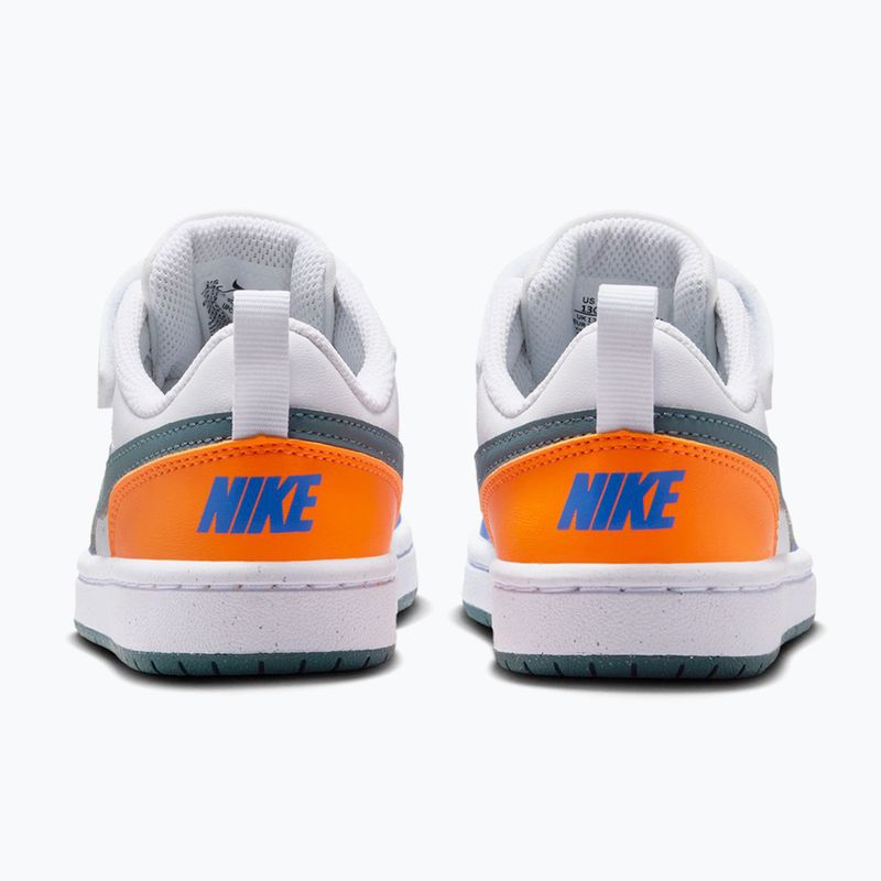 Детски обувки Nike Court Borough Low Recraft white/malachite/mineral slate 4