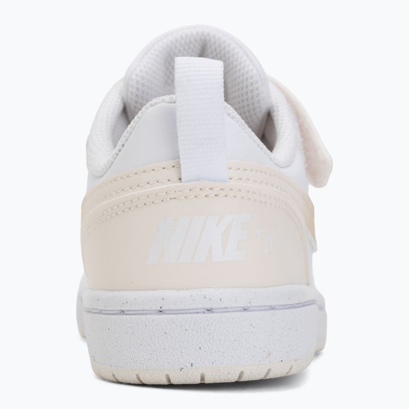 Детски обувки Nike Court Borough Low white/chalk/white/shimmer 6
