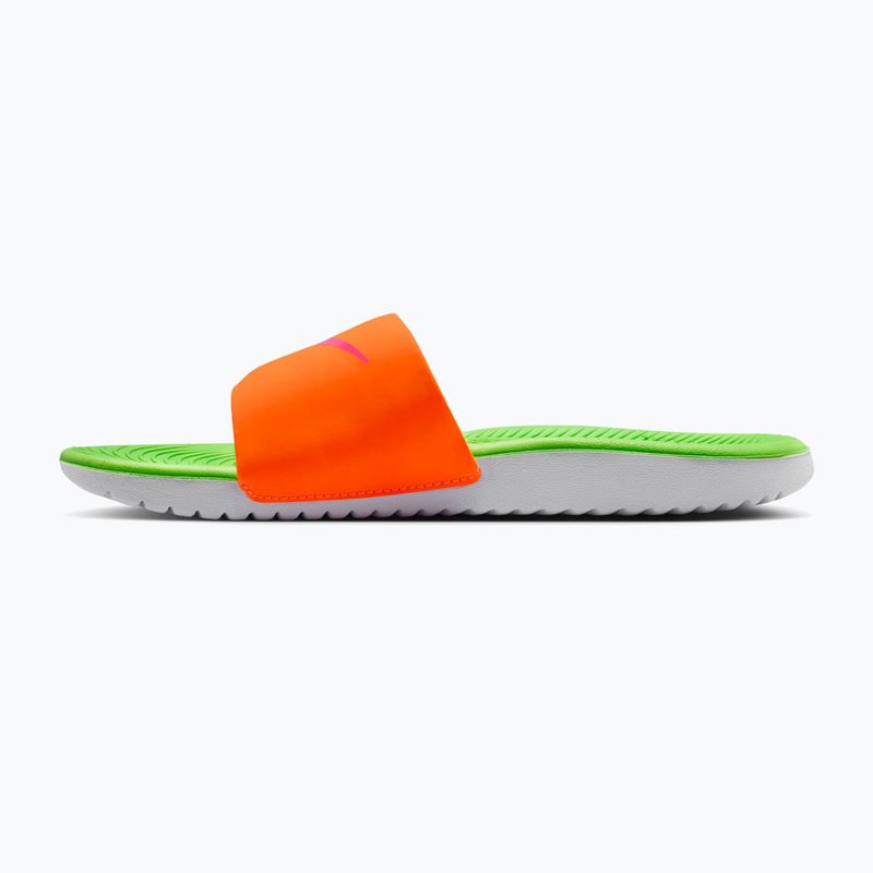 Детски чехли Nike Coffee total orange/green strike/hyper pink 9