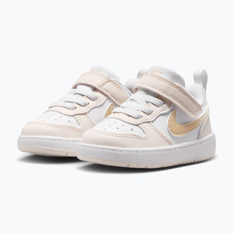 Детски обувки Nike Court Borough Low white/chalk/white/shimmer 3