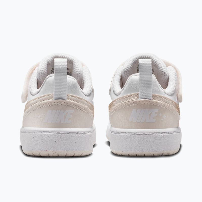 Детски обувки Nike Court Borough Low white/chalk/white/shimmer 4