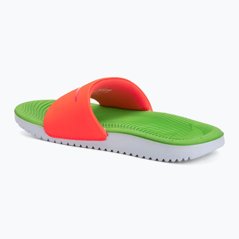 Детски чехли Nike Coffee total orange/green strike/hyper pink 3