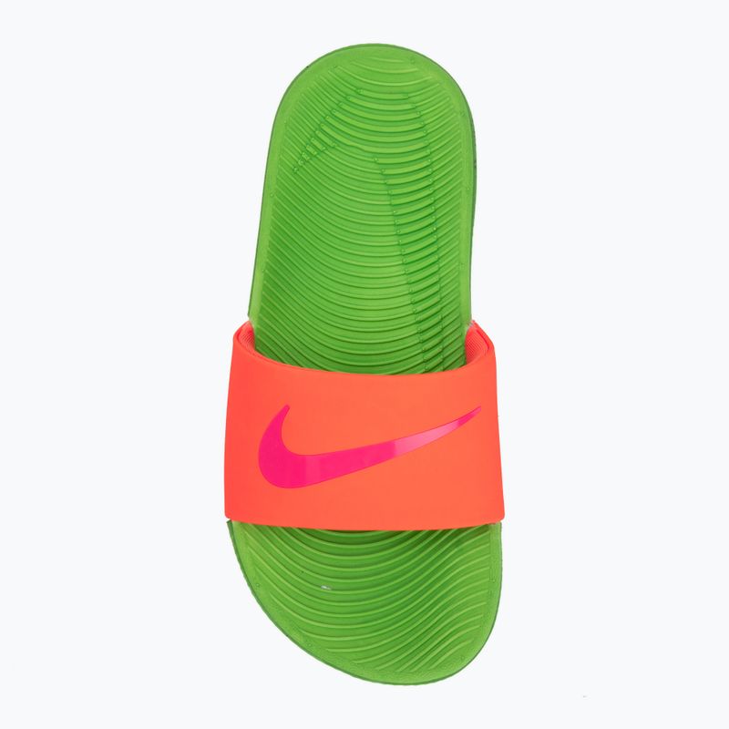 Чехли Nike Coffee total orange/green strike/hyper pink 5
