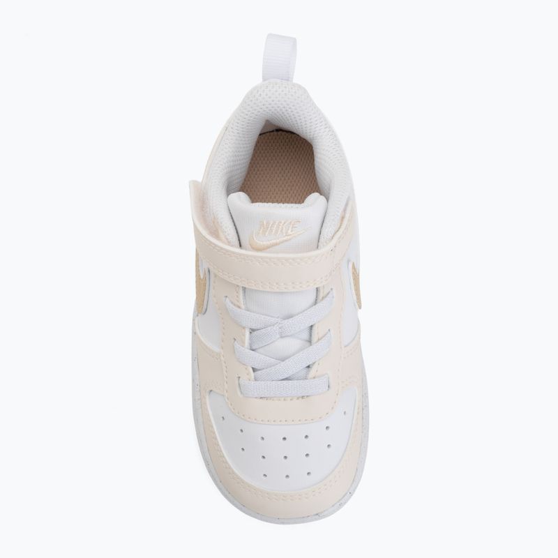 Детски обувки Nike Court Borough Low white/chalk/white/shimmer 5