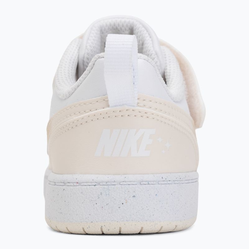 Детски обувки Nike Court Borough Low white/chalk/white/shimmer 6