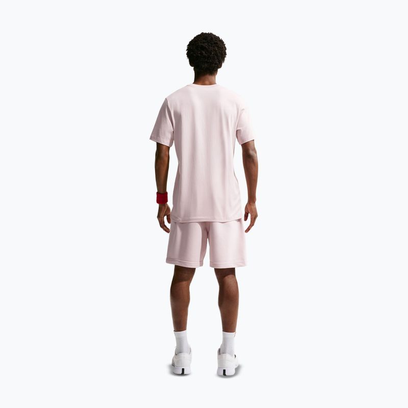 Мъжка тениска Nike Court Heritage silt red 3