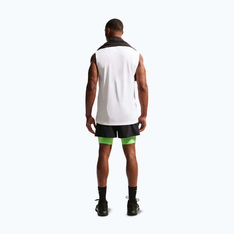 Мъжка тренировъчна тениска Nike Dri-FIT Sleeveless Training Top white/black 3