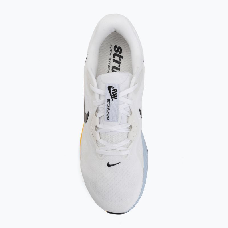 Мъжки обувки за бягане Nike Structure 26 white/hydrogen blue/total orange/black 5