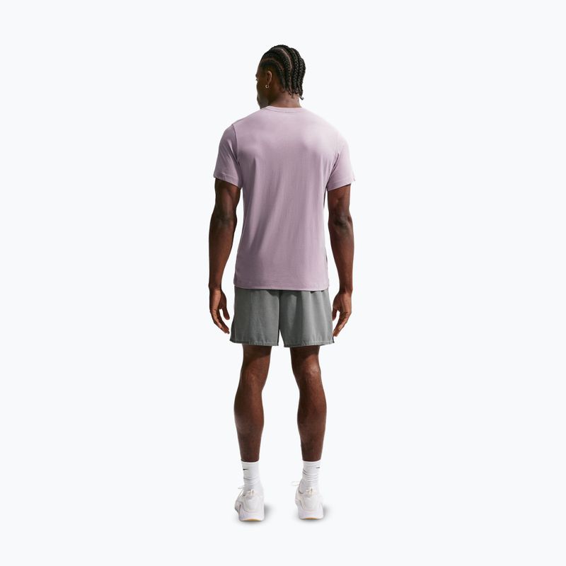 Мъжка тренировъчна тениска Nike Pro Dri-Fit light violet ore/white 3