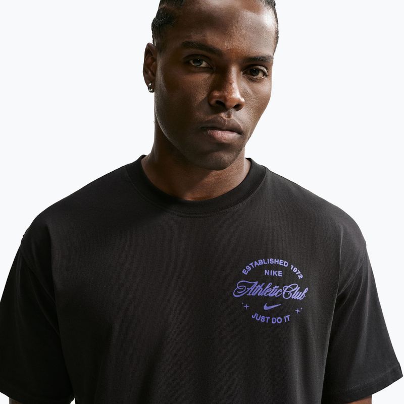 Мъжка тениска Nike N.A.C. black/persian violet 5