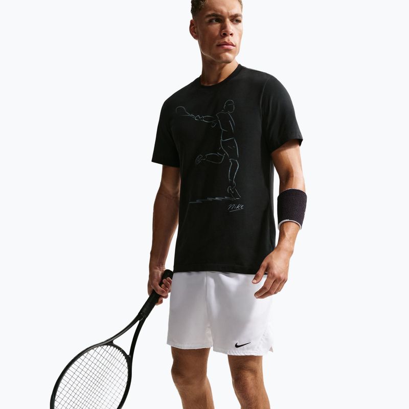 Мъжка тениска/фланелка за тенис Nike Court Dri-Fit black 4