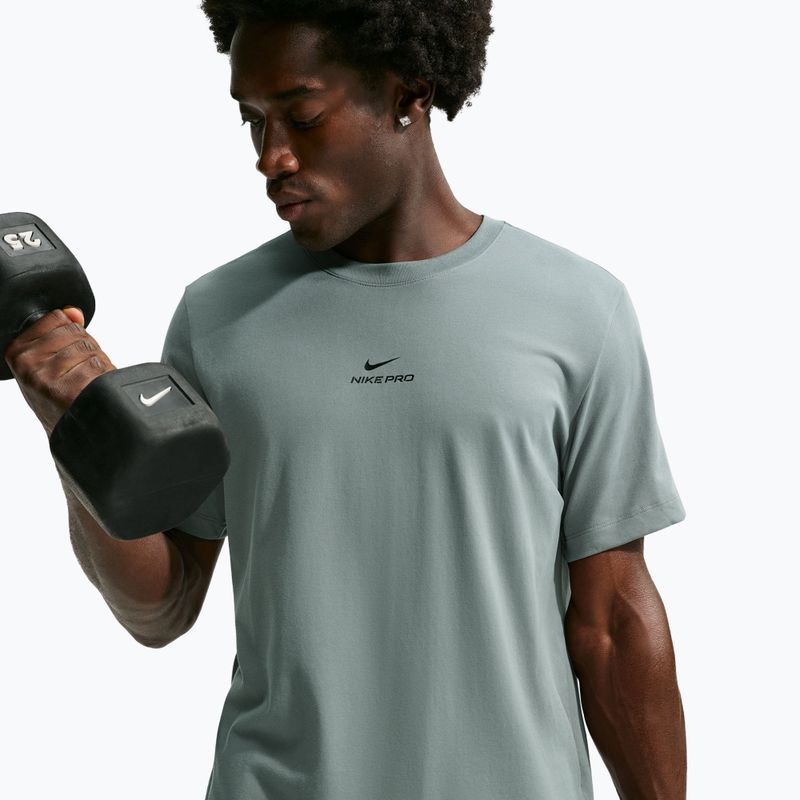 Мъжка тренировъчна тениска Nike Pro Dri-Fit smoke grey/black 5