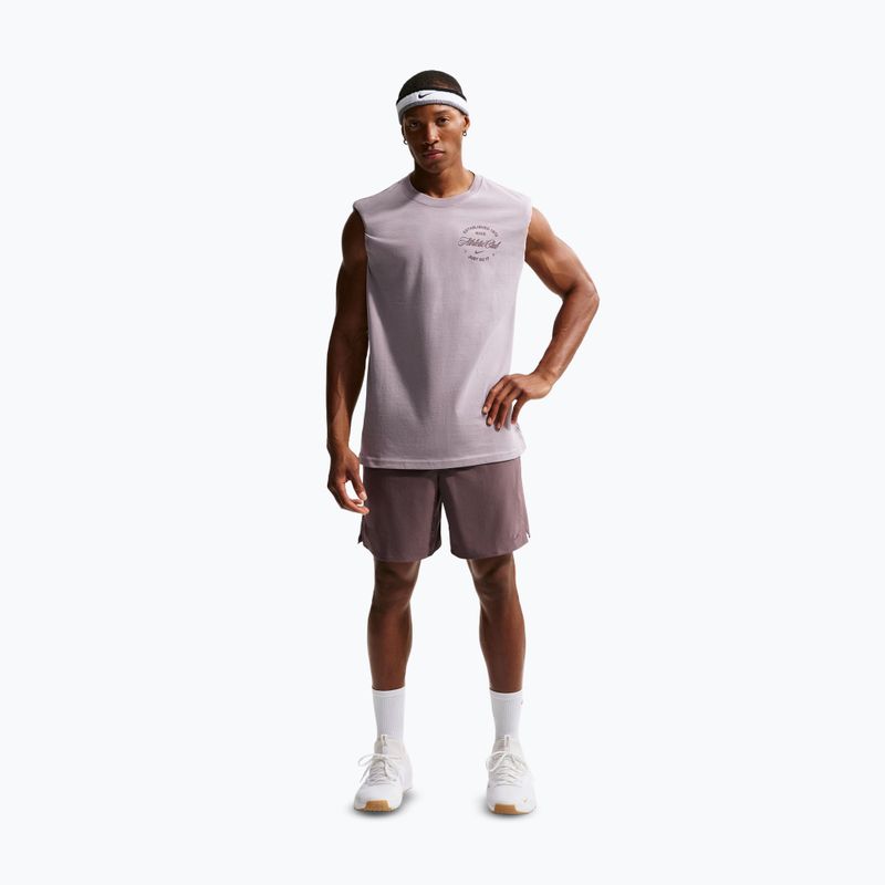 Мъжка тениска Nike N.A.C. light violet ore/pale ivory 2