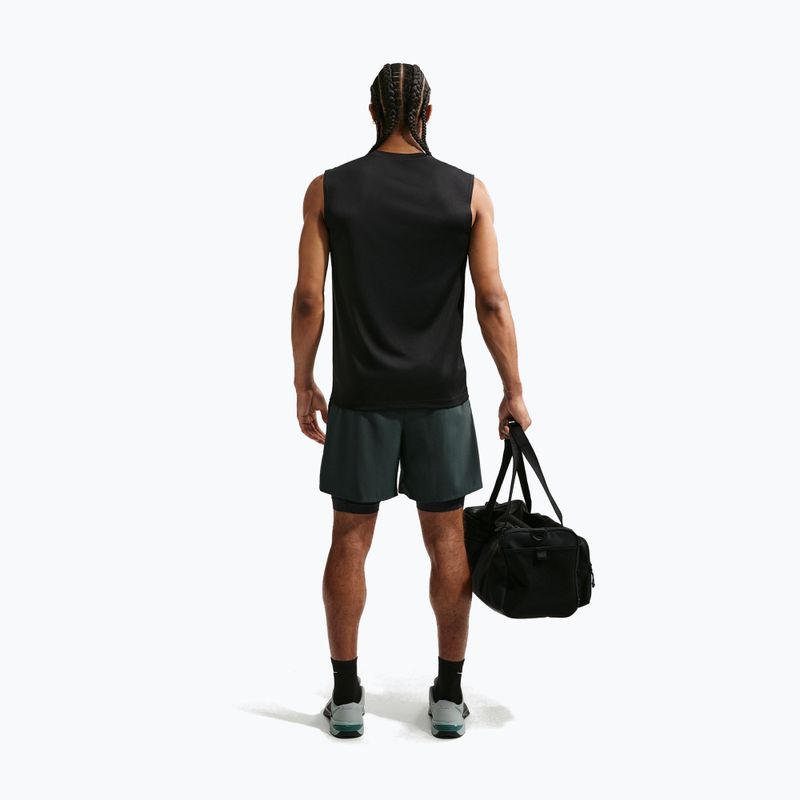 Мъжка тренировъчна тениска Nike Dri-FIT Sleeveless Training Top black/matte silver 2