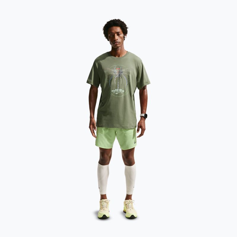 Мъжка тениска за бягане Nike Dri-Fit Running silver sage 2