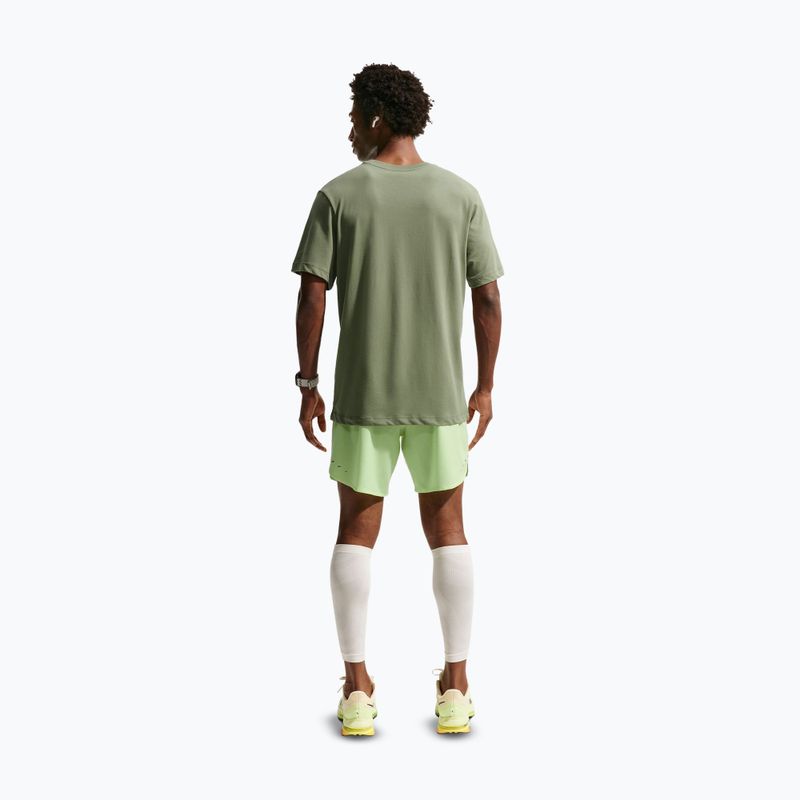 Мъжка тениска за бягане Nike Dri-Fit Running silver sage 3
