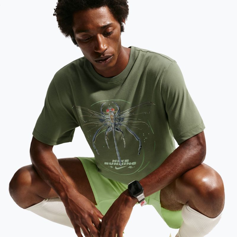 Мъжка тениска за бягане Nike Dri-Fit Running silver sage 6
