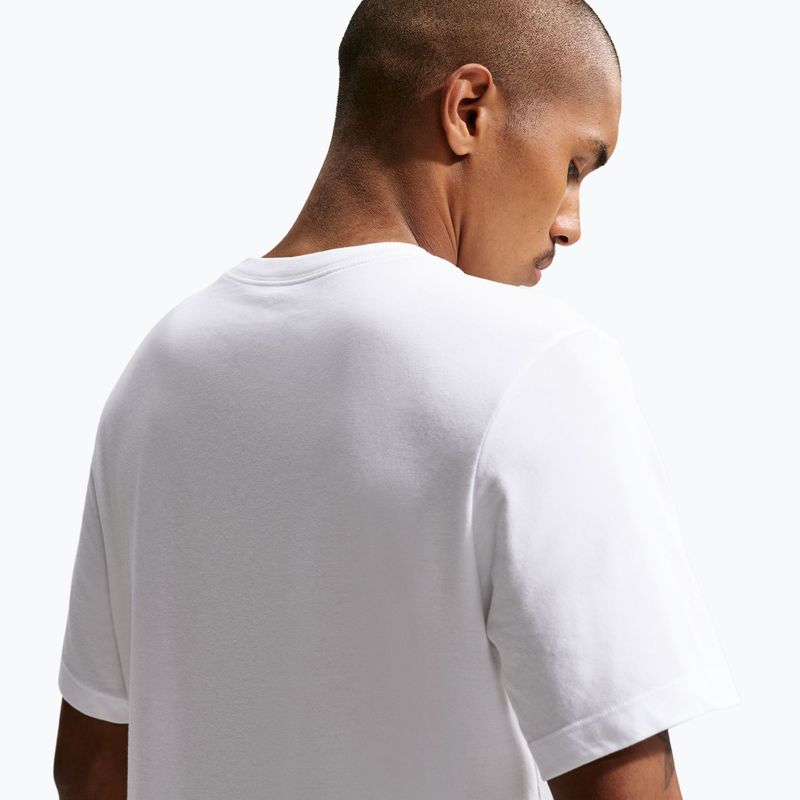 Мъжка тениска за бягане Nike Dri-Fit Running white/barely volt 5