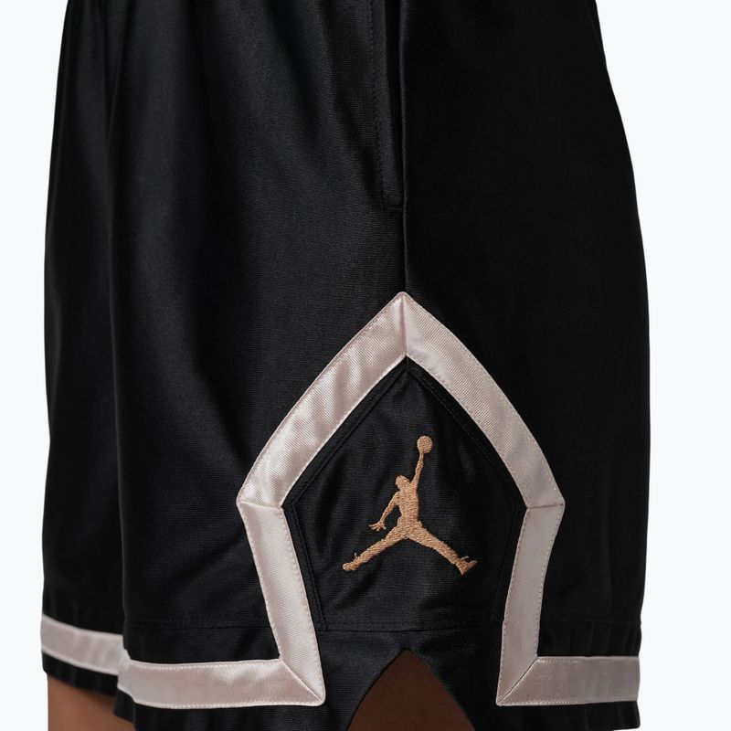 Дамски баскетболни шорти Nike Jordan Sport Diamond 4" black/metallic gold 6