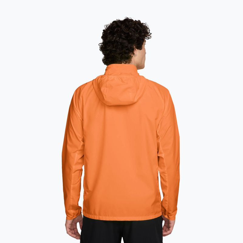 Мъжко яке за бягане Nike Miler Repel UV total orange 2
