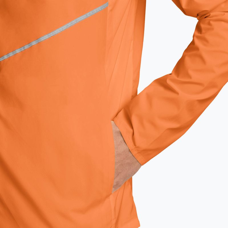 Мъжко яке за бягане Nike Miler Repel UV total orange 3