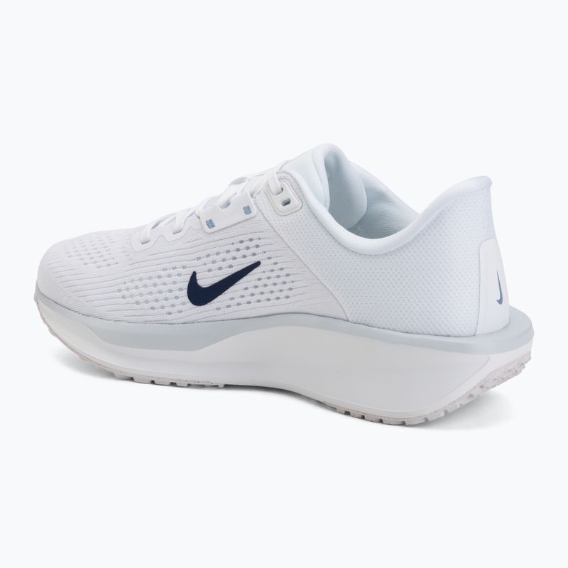 Дамски обувки за бягане Nike Quest 6 white/pearl pink/work blue/blue void 3