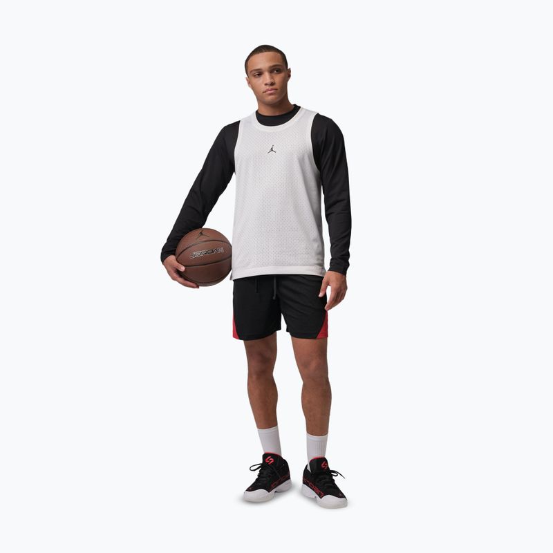 Мъжки баскетболни шорти Jordan Sport Dri-Fit black/gym red/white 2