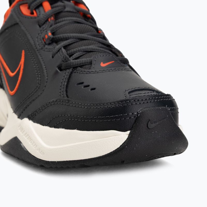 Мъжки обувки за тренировка Nike Air Monarch IV dark smoke grey/picante red/black 7