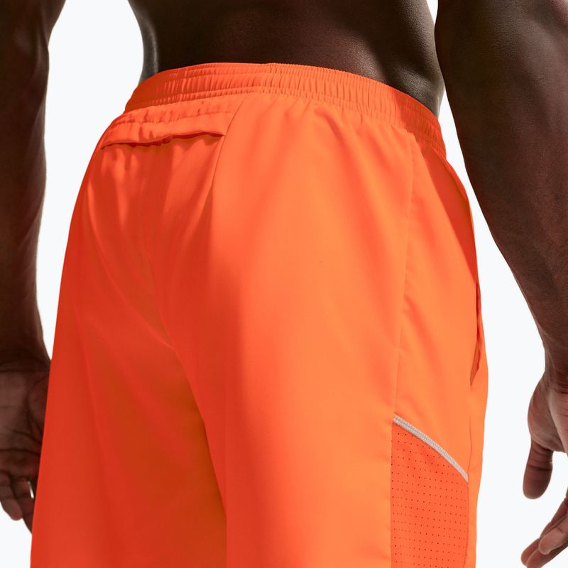 Мъжки шорти за бягане Nike Miler Dri-Fit Brief Lined7" total orange 4