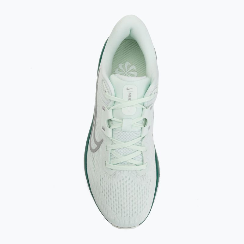 Дамски обувки за бягане Nike Quest 6 barely green/white/metallic silver 5