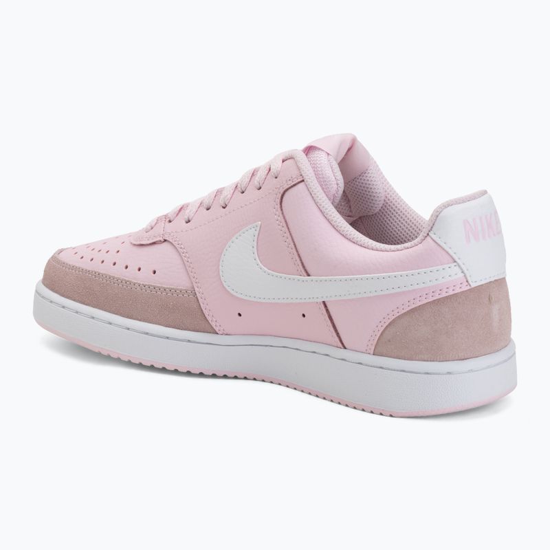 Дамски обувки Nike Court Vision Low Suede pink foam/white 3