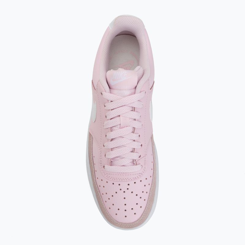 Дамски обувки Nike Court Vision Low Suede pink foam/white 5