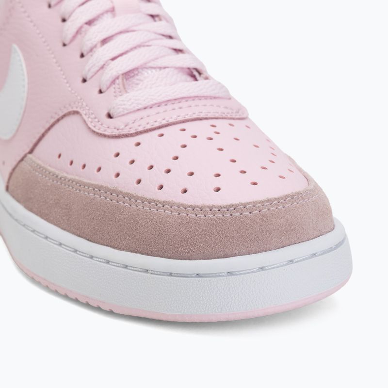 Дамски обувки Nike Court Vision Low Suede pink foam/white 7