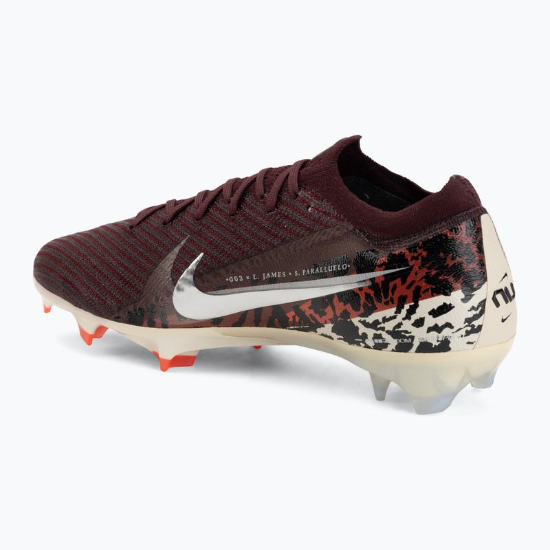 Мъжки футболни обувки Nike United Vapor 16 Elite FG burgundy crush/university red/fossil/metal silver 3