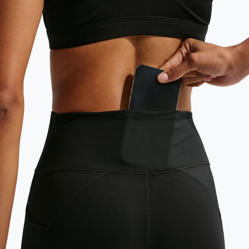 Дамски къси панталони/шорти Nike One High Waisted Biker 5" black/black/white 7