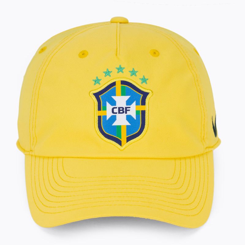 Шапка с козирка Nike Club Brazil Poly canary 2