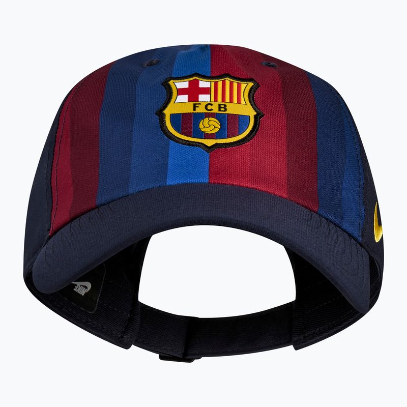 Шапка с козирка Nike FC Barcelona Club Poly blackened blue 2