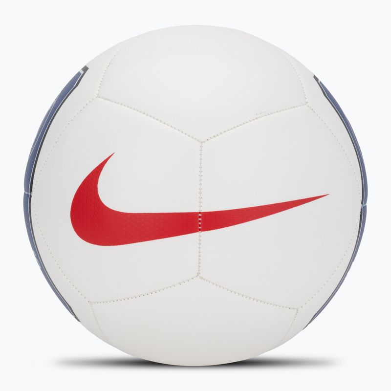 Футболна топка Nike Pitch Paris-Saint Germain white/old royal size 5