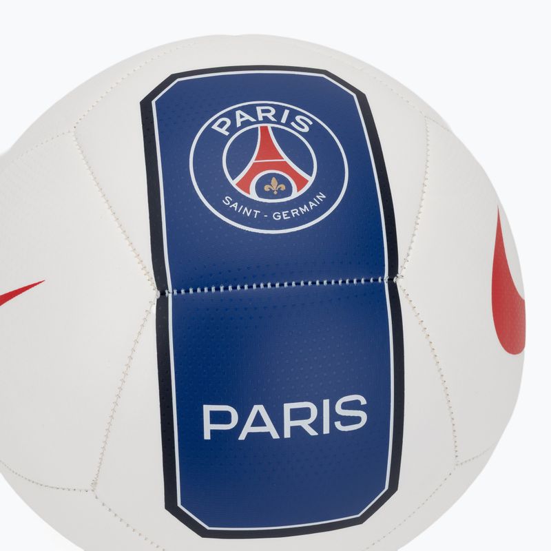 Футболна топка Nike Pitch Paris-Saint Germain white/old royal size 5 3